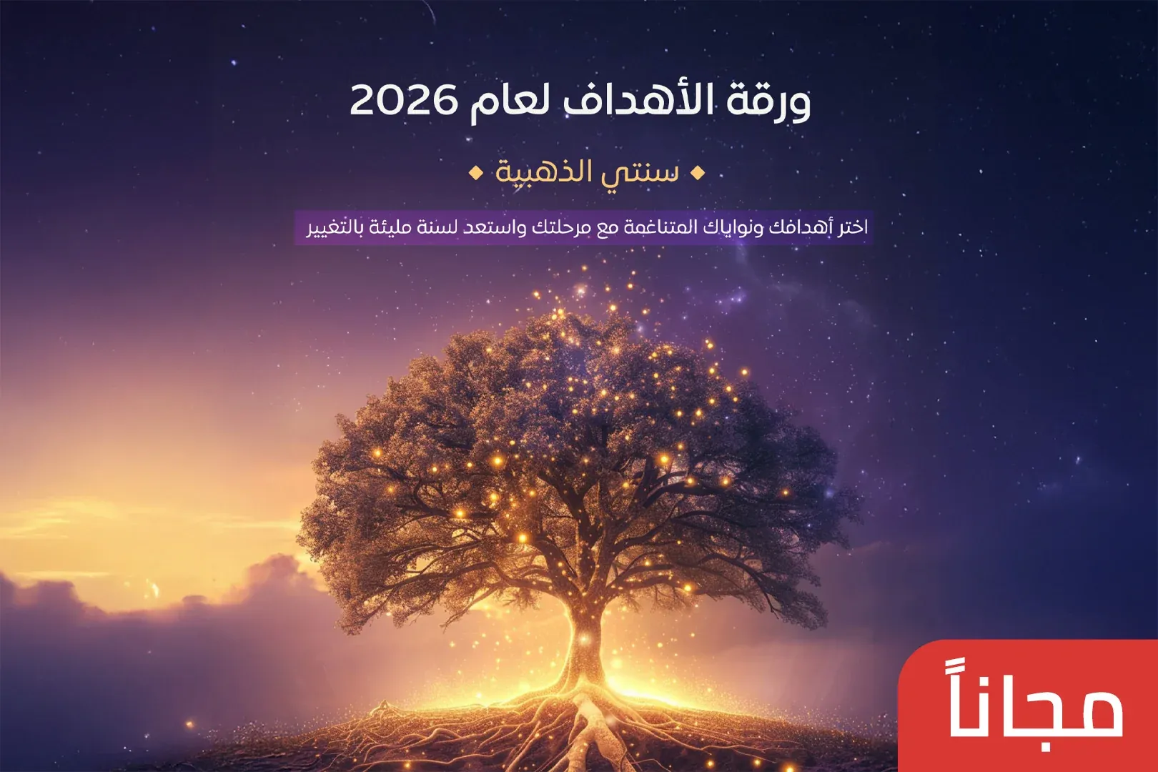 صورة لمادة ورقة أهداف 2026